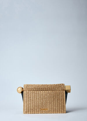 Jacquemus La Pochette Rond CarrÃ© 手拿包 米色 jac0260027