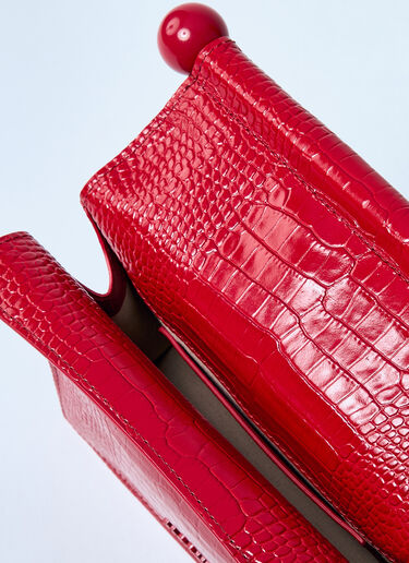 Jacquemus 라 포셰트 롱 카레 클러치 레드 jac0260028