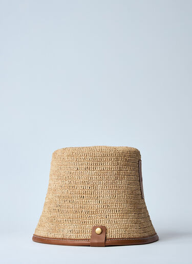 Jacquemus Le Bob Soli Bucket Hat Beige jac0260038