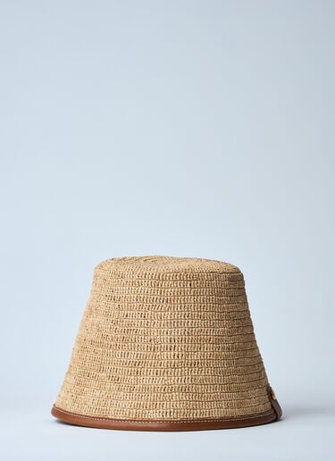 Le Bob Soli Bucket Hat Jacquemus Le Bob Soli Bucket Hat Beige jac0260038