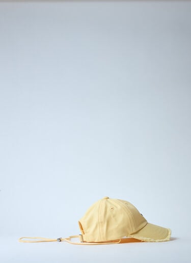 La Casquette Artichaut Cap Jacquemus La Casquette Artichaut Cap Yellow jac0260039