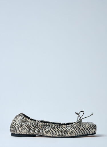 LE バレリーナフラット Jacquemus LE バレリーナフラット ベージュ jac0260047