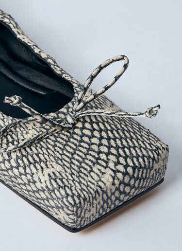 LE バレリーナフラット Jacquemus LE バレリーナフラット ベージュ jac0260047