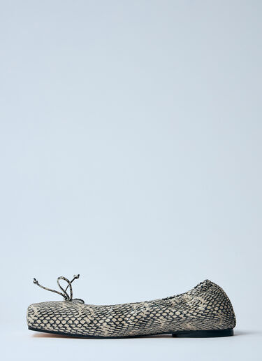 LE バレリーナフラット Jacquemus LE バレリーナフラット ベージュ jac0260047