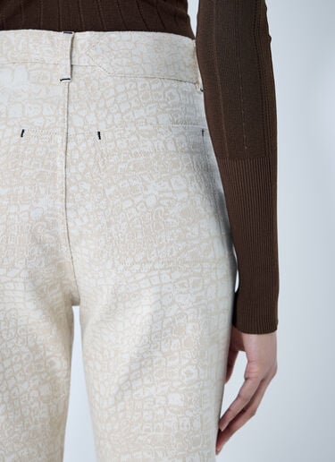 Jacquemus Le De Nimes Jeans Beige jac0260049