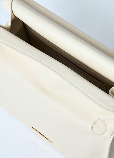 La Pochette Rond Carré Clutch Jacquemus La Pochette Rond Carré Clutch Cream jac0260056
