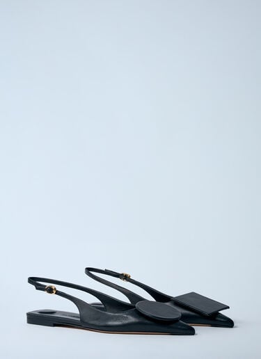 Les Slingbacks Duelo Pumps Jacquemus Les Slingbacks Duelo Pumps Black jac0260075