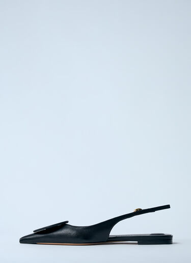 Jacquemus Les Slingbacks Duelo Pumps Black jac0260075