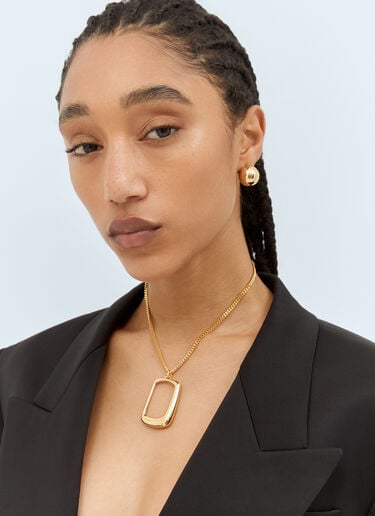 Jacquemus Le Collier Ovalo Necklace Gold jas0256002