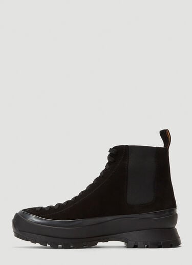 Vibram Lace-Up Boots Jil Sander Vibram Lace-Up Boots Black jil0139035