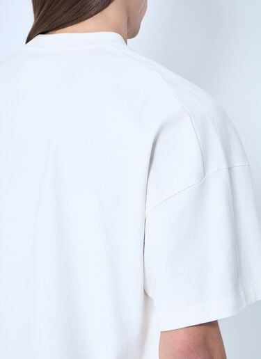 Jil Sander Logo T-Shirt White jil0143012