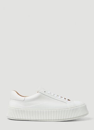 Jil Sander Vulcanized Sneakers White jil0149025