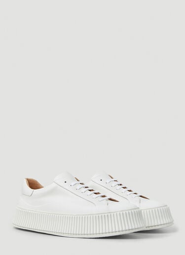 Jil Sander ヴァルカナイズ スニーカー ホワイト jil0149025