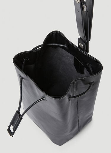 Jil Sander 버킷 크로스바디 백 블랙 jil0151028