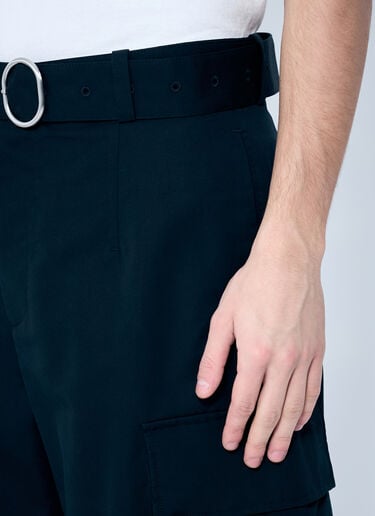 Jil Sander Belted Cargo Pants Black jil0159004