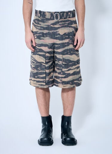 ベルテッドカーゴショーツ Jil Sander ベルテッドカーゴショーツ ブラウン jil0159005