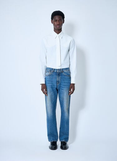 经典领带衬衫 Jil Sander 经典领带衬衫 白色 jil0160002