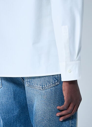 Jil Sander 经典领带衬衫  白色 jil0160002