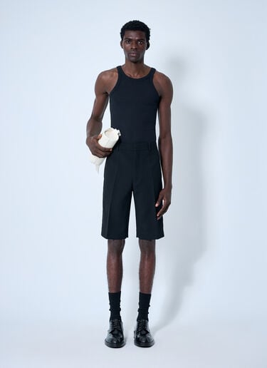 Wool Shorts Jil Sander Wool Shorts Black jil0160004