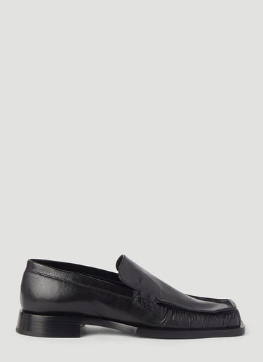 Square Loafers Jil Sander Square Loafers Black jil0245057