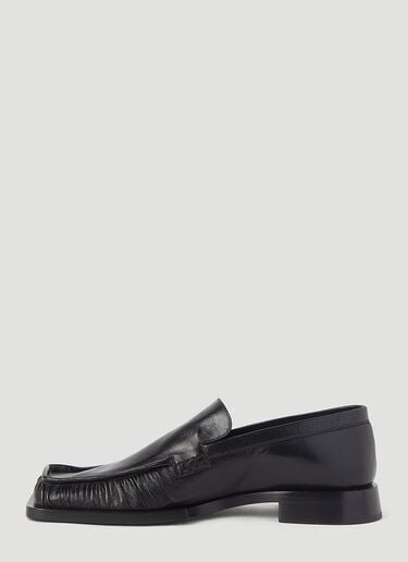 Square Loafers Jil Sander Square Loafers Black jil0245057