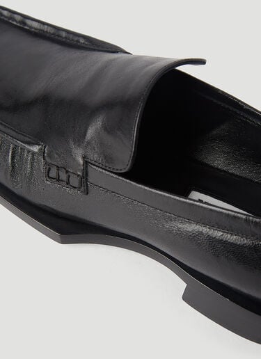 Square Loafers Jil Sander Square Loafers Black jil0245057
