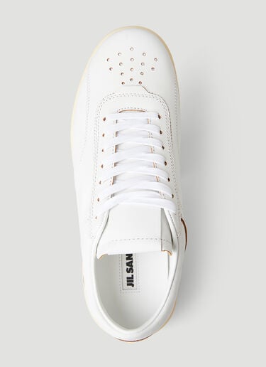 벌커나이즈 스니커즈 Jil Sander 벌커나이즈 스니커즈 White jil0249020