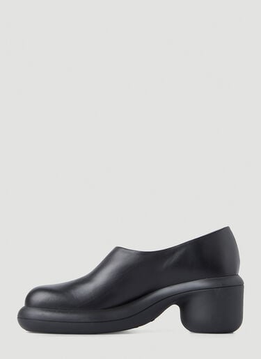 블록 힐 슈즈 Jil Sander 블록 힐 슈즈 블랙 jil0249024