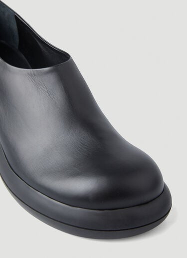 블록 힐 슈즈 Jil Sander 블록 힐 슈즈 블랙 jil0249024