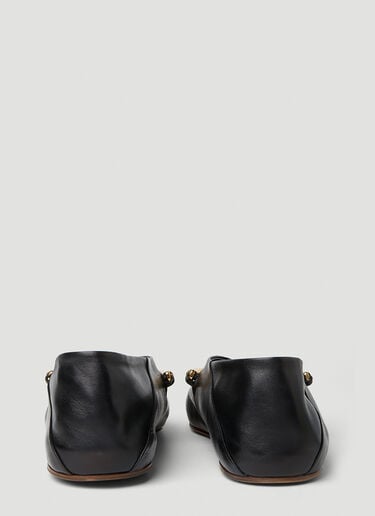 Pointed Ballerina Flats Jil Sander Pointed Ballerina Flats Black jil0251050