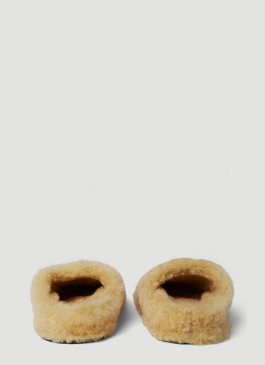 Shearling Slippers Jil Sander Shearling Slippers Cream jil0251057