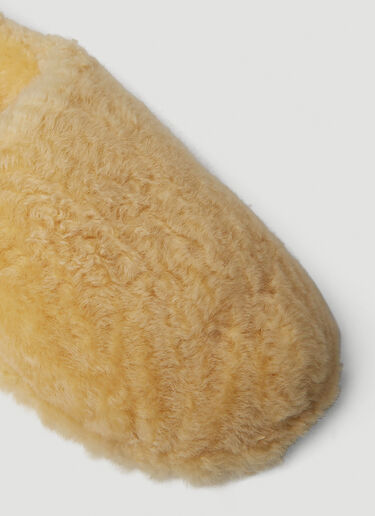 Shearling Slippers Jil Sander Shearling Slippers Cream jil0251057