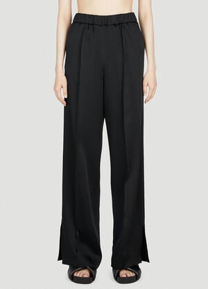 Jil Sander Split Cuff Pants Black jil0253001