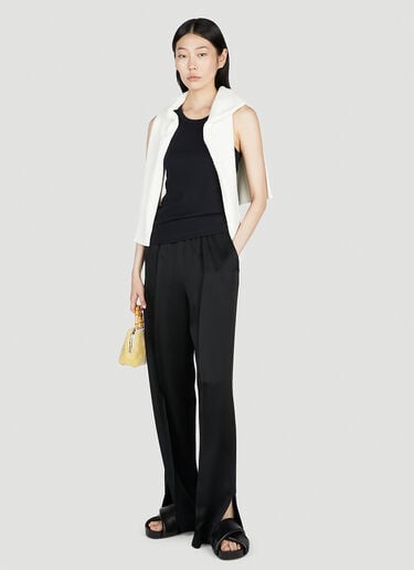 Split Cuff Pants Jil Sander Split Cuff Pants Black jil0253001