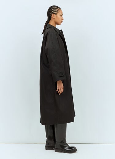 Spread Collar Rain Coat Jil Sander Spread Collar Rain Coat Black jil0259003