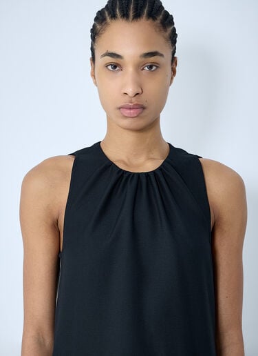 ギャザー・ウールマキシワンピース Jil Sander ギャザー・ウールマキシワンピース ブラック jil0259005