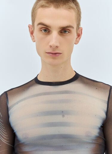 Le Mâle Crewneck Top Jean Paul Gaultier Le Mâle Crewneck Top Navy jpg0159001