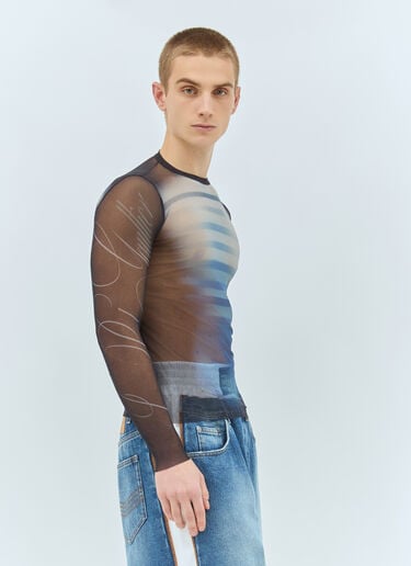 Jean Paul Gaultier Le Mâle Crewneck Top Navy jpg0159001