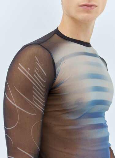 Jean Paul Gaultier Le Mâle Crewneck Top Navy jpg0159001