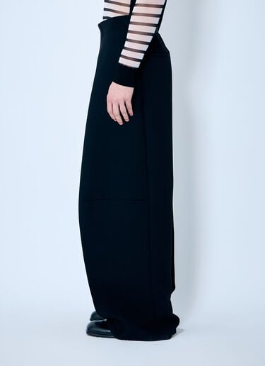 Crepe Bonded Pants Jean Paul Gaultier Crepe Bonded Pants Black jpg0159003