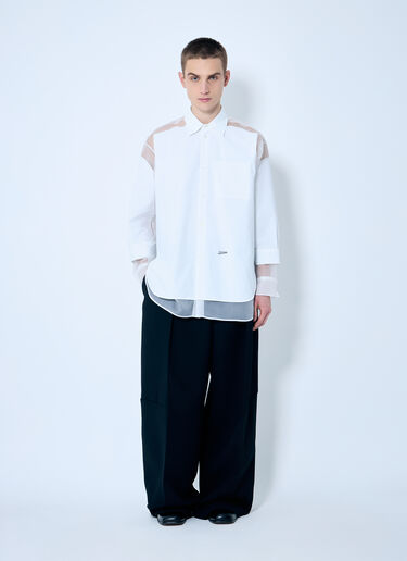 ボディモーフィングシャツ Jean Paul Gaultier ボディモーフィングシャツ ホワイト jpg0159005
