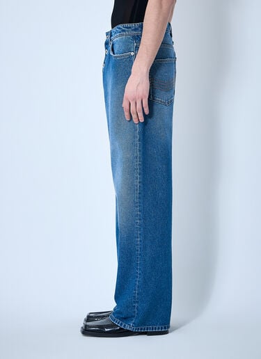 Jean Paul Gaultier 系扣牛仔裤  蓝色 jpg0160002
