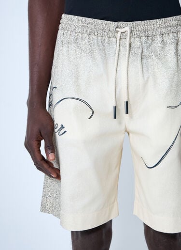 Printed Shorts Jean Paul Gaultier Printed Shorts Ecru jpg0160004