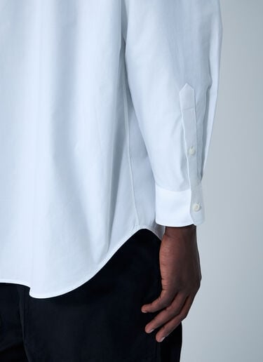 Jean Paul Gaultier Logo Print Button-Down Shirt White jpg0161005