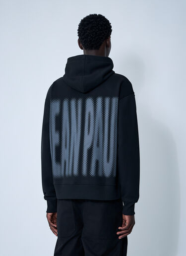 Logo Motif Hooded Sweatshirt Jean Paul Gaultier Logo Motif Hooded Sweatshirt Black jpg0161006