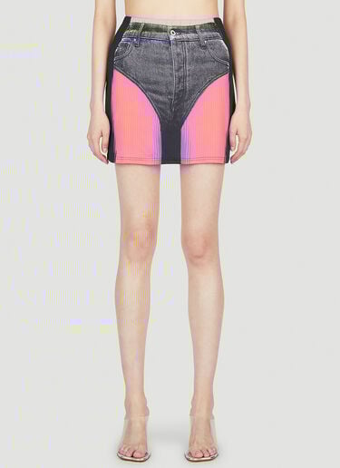 Trompe L'Oeil Janty Skirt Y/Project x Jean Paul Gaultier Trompe L'Oeil Janty Skirt Black jpg0252017