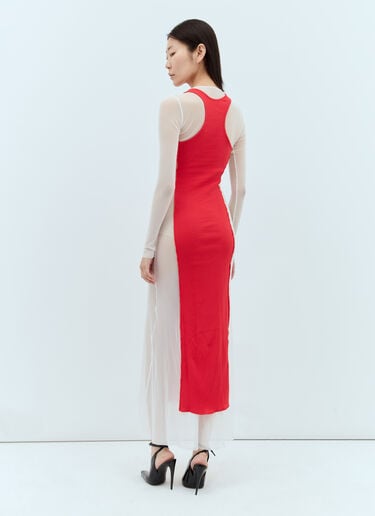 Jean Paul Gaultier プチグランマキシドレス  レッド jpg0258016