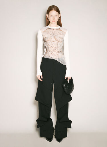 Madonna Knit Top Jean Paul Gaultier Madonna Knit Top White jpg0258031