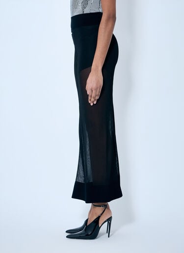 Knit Maxi Skirt Jean Paul Gaultier Knit Maxi Skirt Black jpg0259012