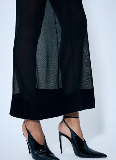 Knit Maxi Skirt Jean Paul Gaultier Knit Maxi Skirt Black jpg0259012